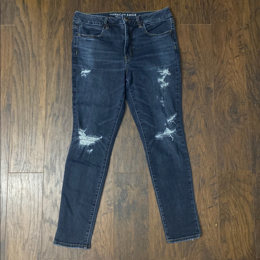 American eagle ripped jeans